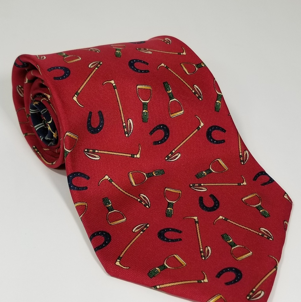 Tommy Hilfiger Equestrian Themed Tie